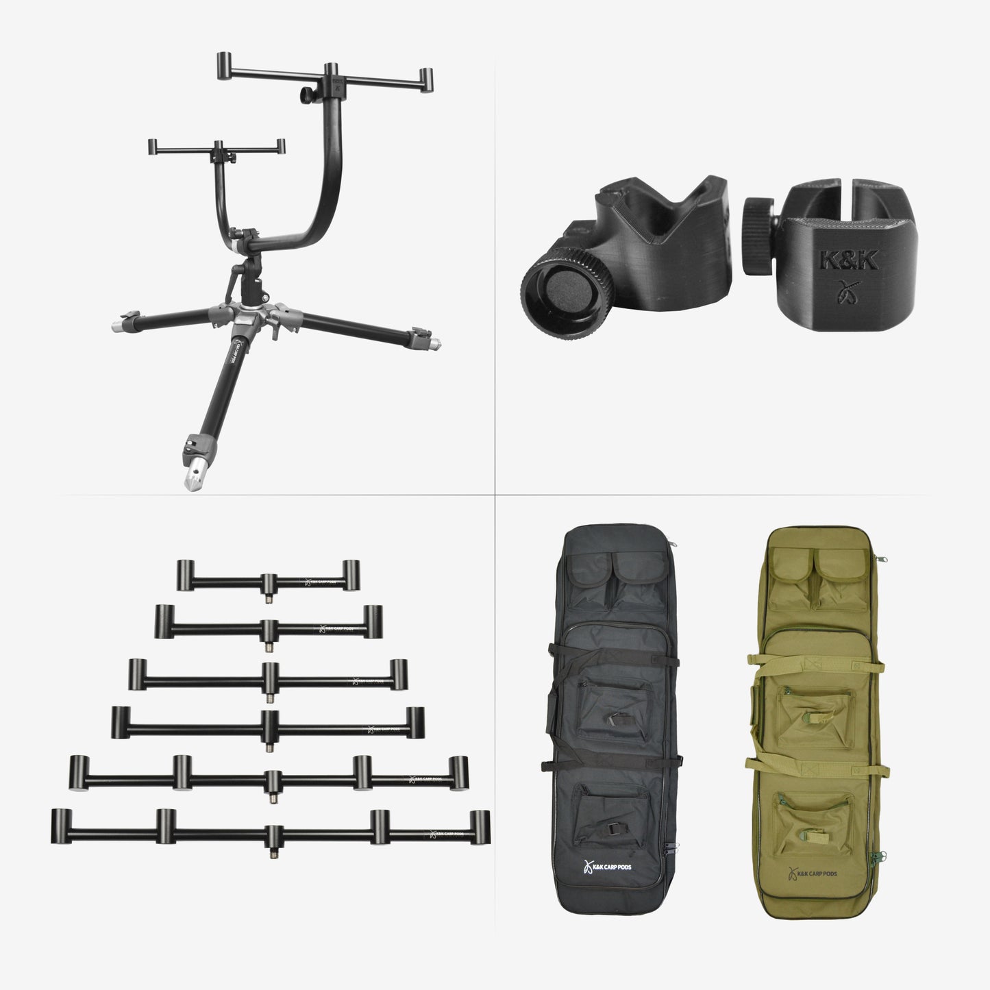 Curved Stalker Rod Pod Bundle